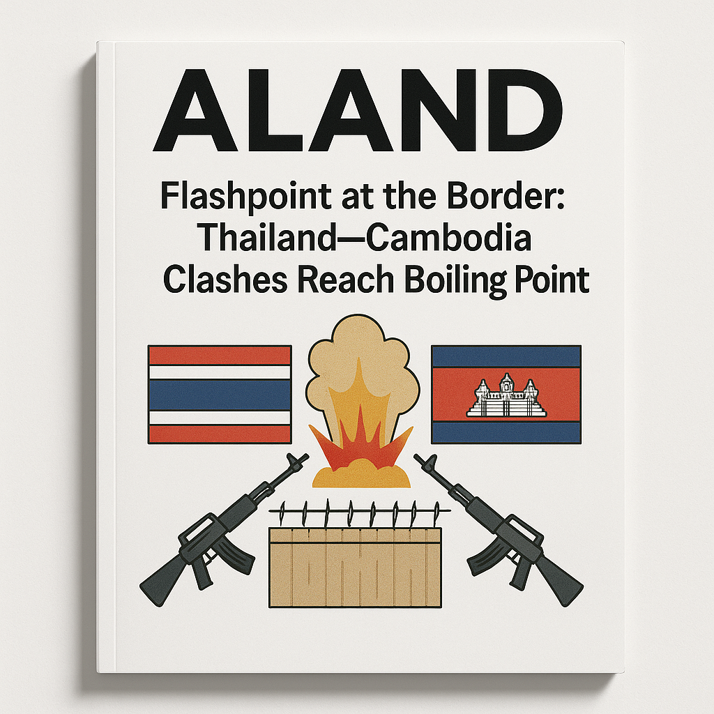  ALAND Magazine Cover - Thailand–Cambodia Border Clashes